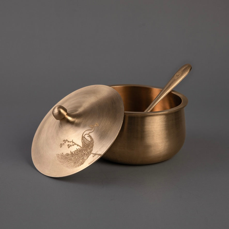 Kansa Serviceware Set- Mayura (Ayurvedic Serviceware Collection)