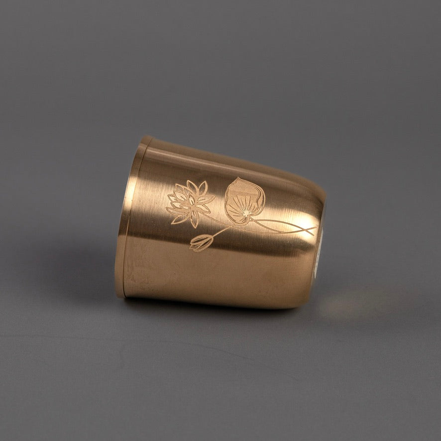 Kansa Kumud Glass (Ayurvedic Drinking Vessel)