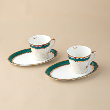 Myrtle- Cup & Oval Saucer (Set of 2)