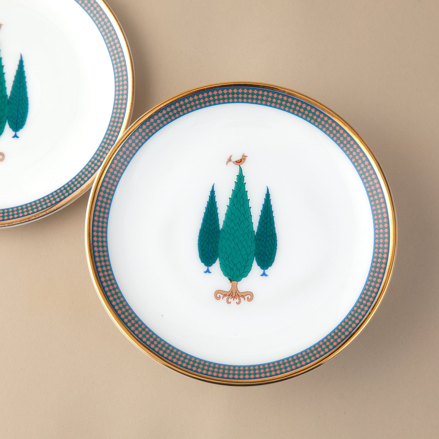 Myrtle- Round Tapas Plates (Set of 2)
