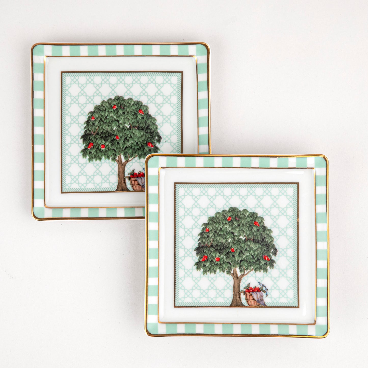 Gulnaar- Square Tapas Plates (Set of 2)