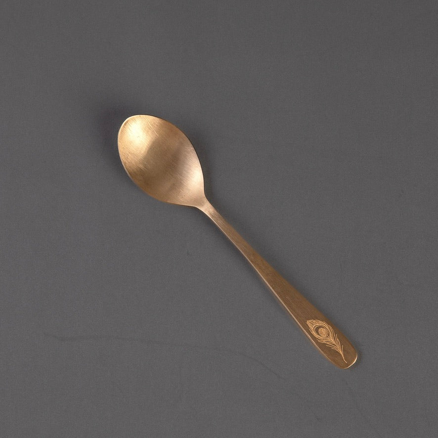 Kansa Dinner Spoon- Mayura (Ayurvedic Spoon)