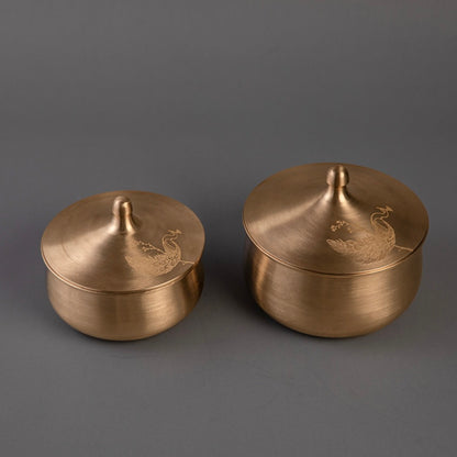 Kansa Serviceware Set- Mayura (Ayurvedic Serviceware Collection)