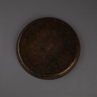 Kansa Plain Dinner Plate (Ayurvedic Kansa Thali)