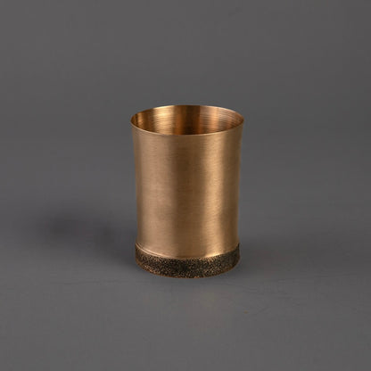 Kansa Plain Glass (Minimalist Ayurvedic Vessel)