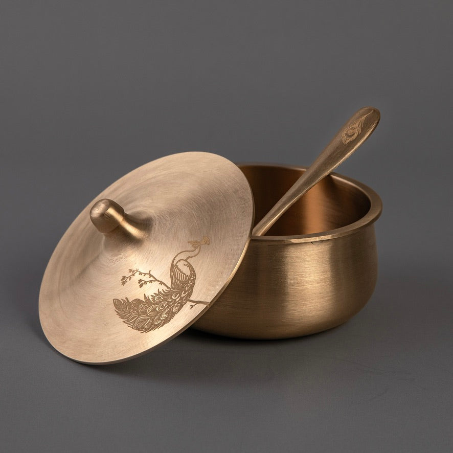 Kansa Serviceware Set- Mayura (Ayurvedic Serviceware Collection)