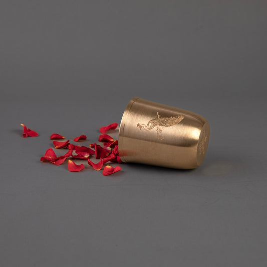 Kansa Mayura Glass (Ayurvedic Glass)